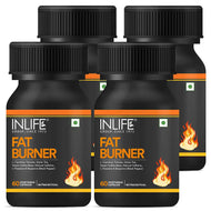 Inlife Fat Burner Supplement for Men & Women | 60 Veg. Capsules