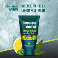 Himalaya Men Intense Oil Clear Lemon Face Wash 100ml