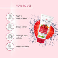 Meglow Fruit Face Wash 70g (Pack Of 2)