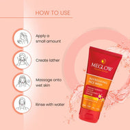 Meglow Refreshing Face Wash 70g (Pack Of 2)