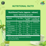 Zandu Stevia Tablets (Meethi Tulsi) 100 Tablets