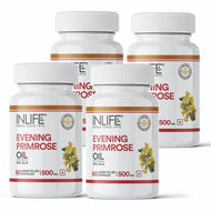 Inlife Evening Primrose Oil Supplement, 500mg 60 Capsules
