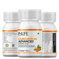 Inlife Curcumin (95% Curcuminoids) with Piperine (Bioperine), 500 mg | 60 Veg. Capsules