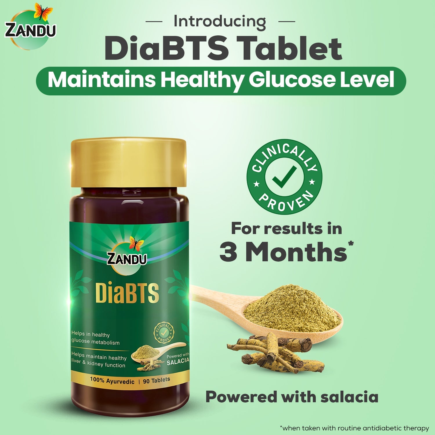 Zandu DiaBTS Tablets