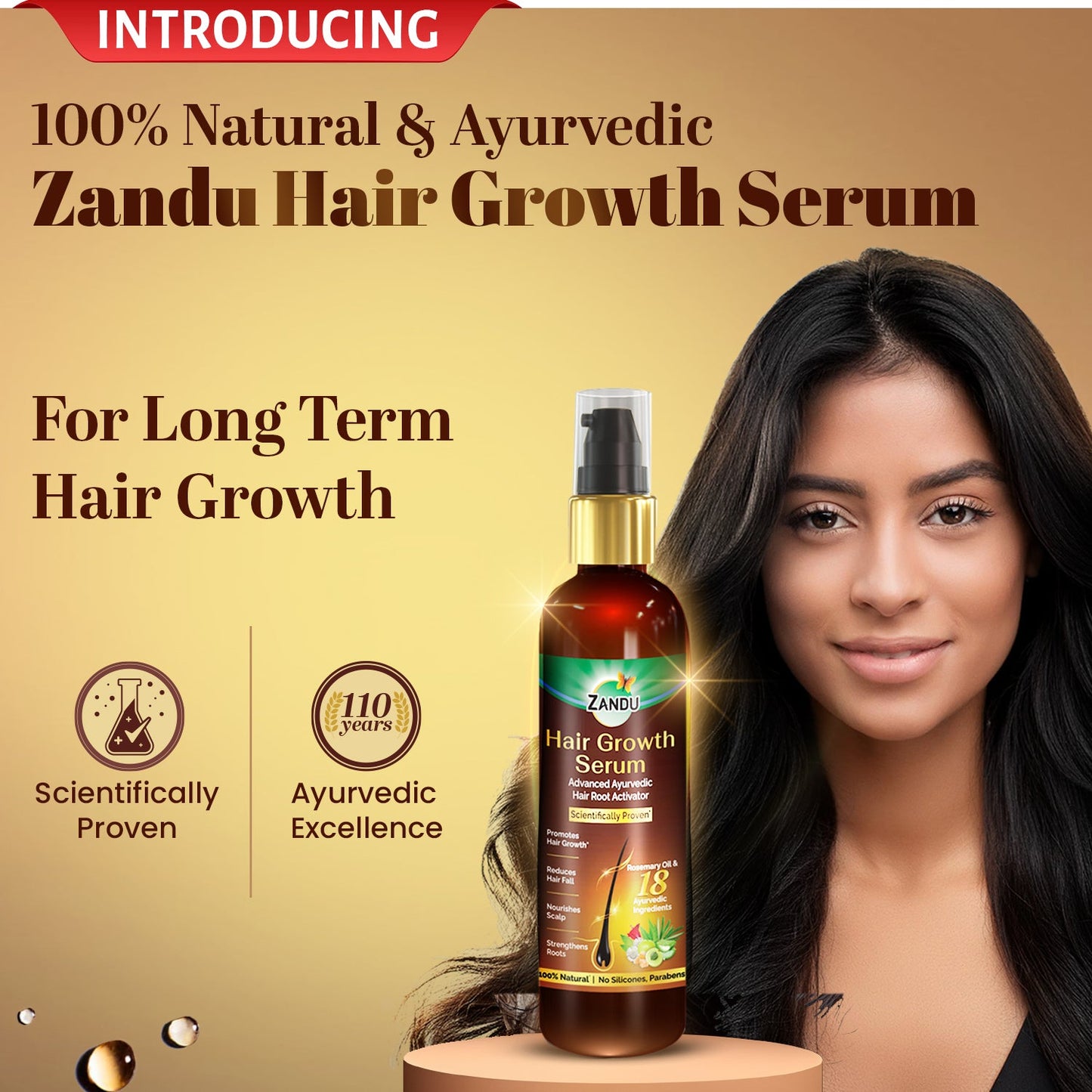 Zandu Hair Growth Serum 100ml