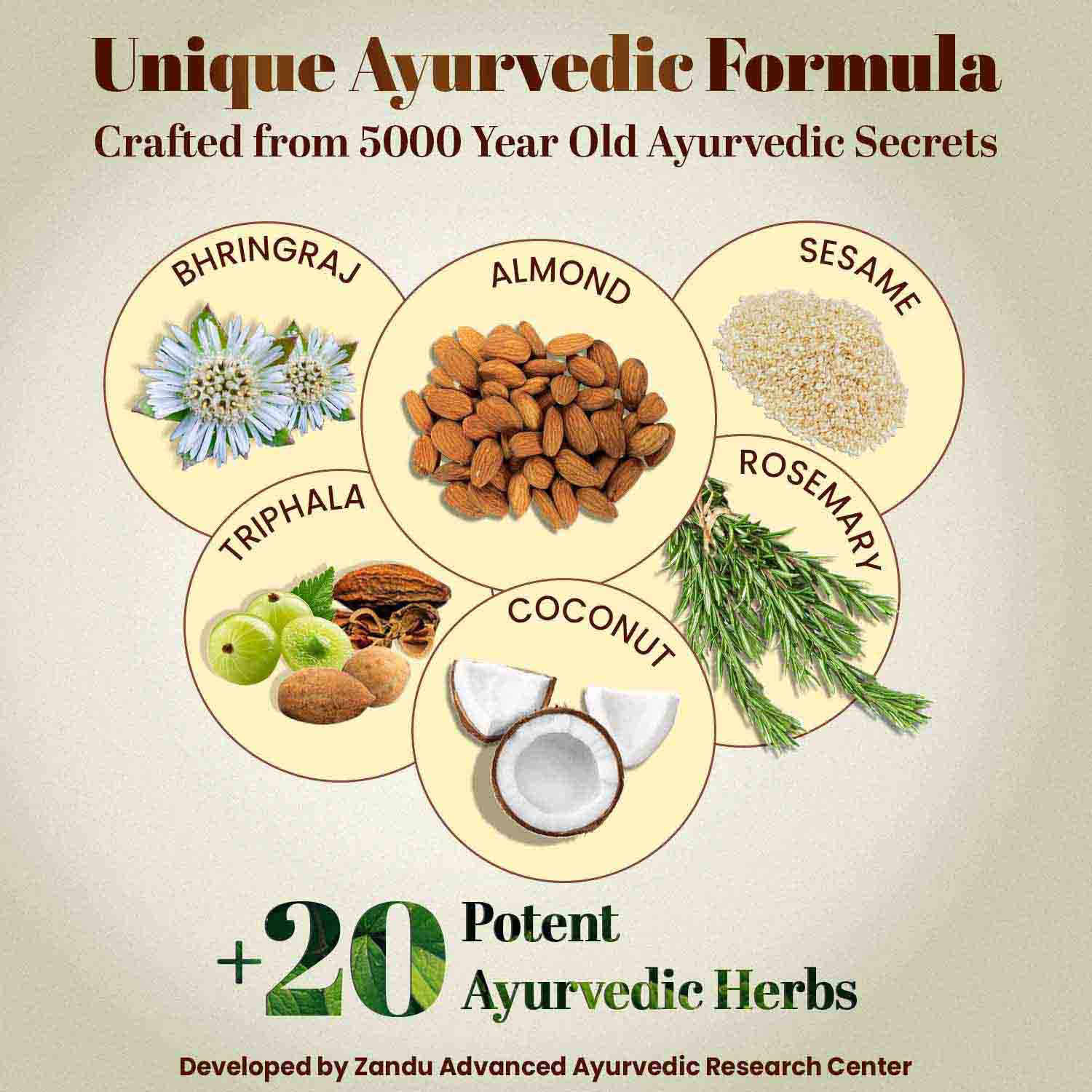 Zandu Ayurvedic Hair Growth Mask 200g