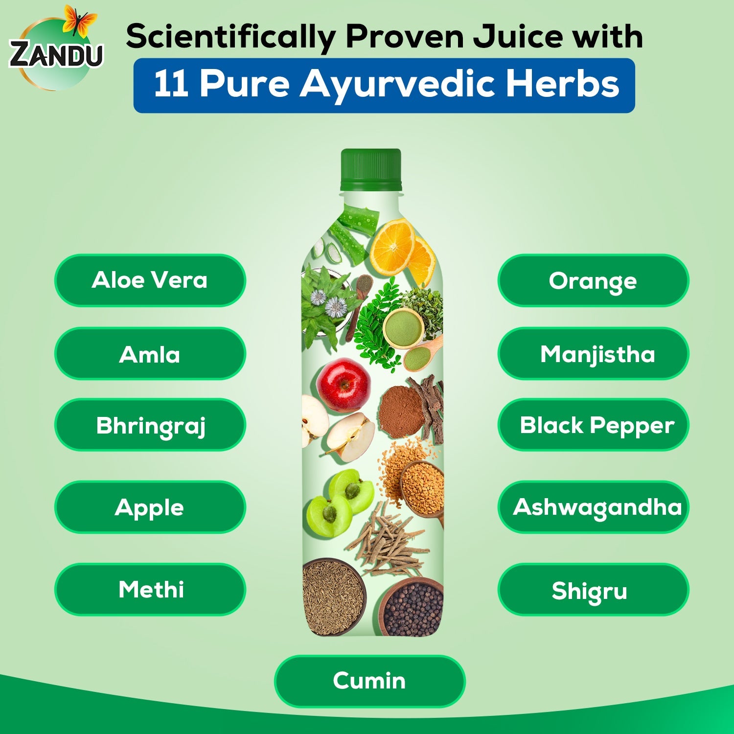 Zandu Hair Vitalizer Juice (1L)