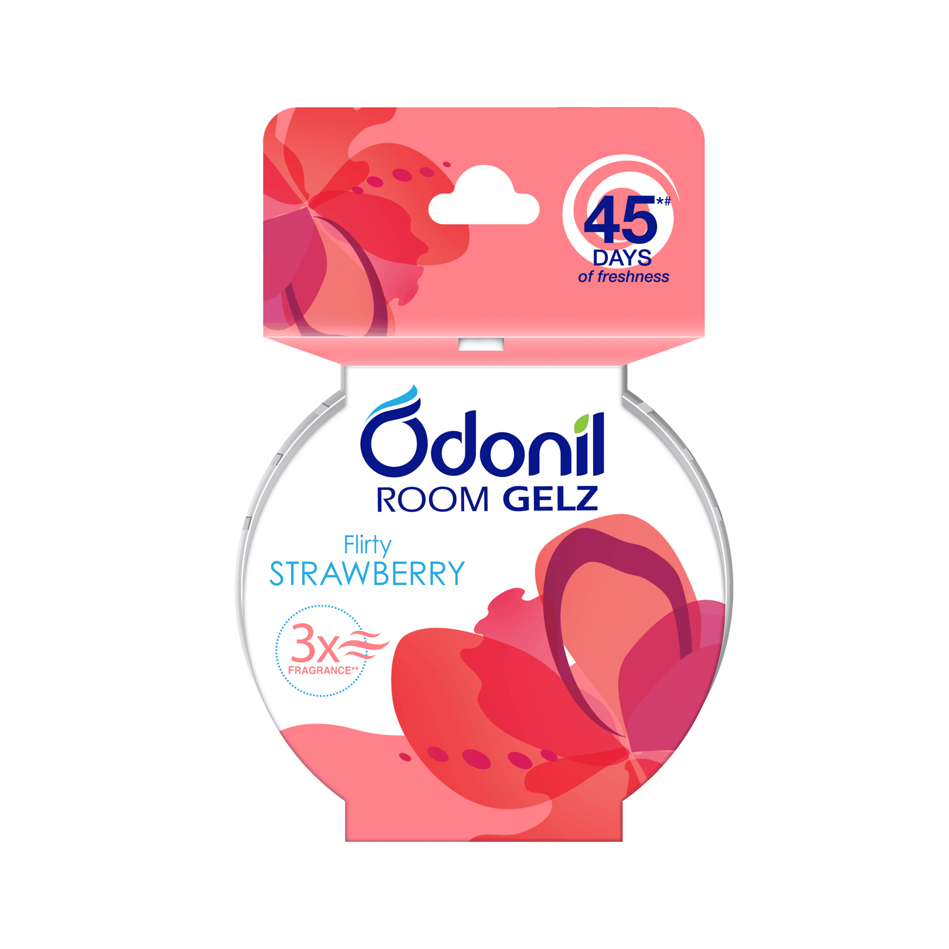 Odonil Room Gelz Flirty Strawberry 75g (Pack Of 2)