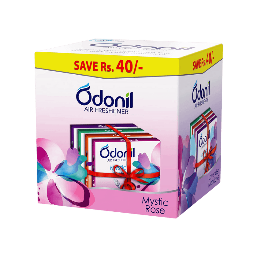 Odonil Air Freshener Blocks Mix Pack 48g