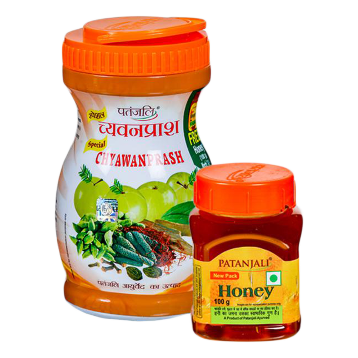 Patanjali Special Chyawanprash 1 Kg - FREE Honey 100g