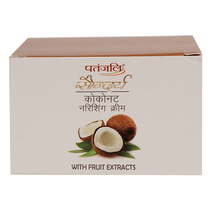 Patanjali Saundarya Coconut Nourishing Cream 50g
