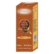 Patanjali Cold Pressed Castor Oil with Vitamin E 100ml