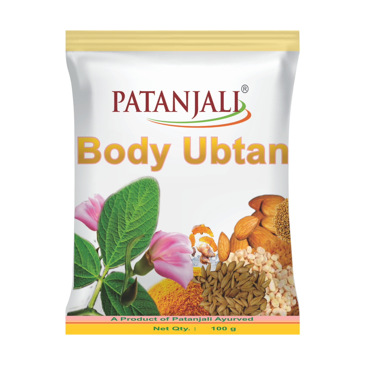 Patanjali Body Ubtan Herbal Scrub 100g