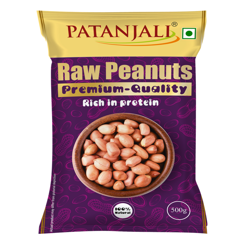 Patanjali Raw Peanuts 500g