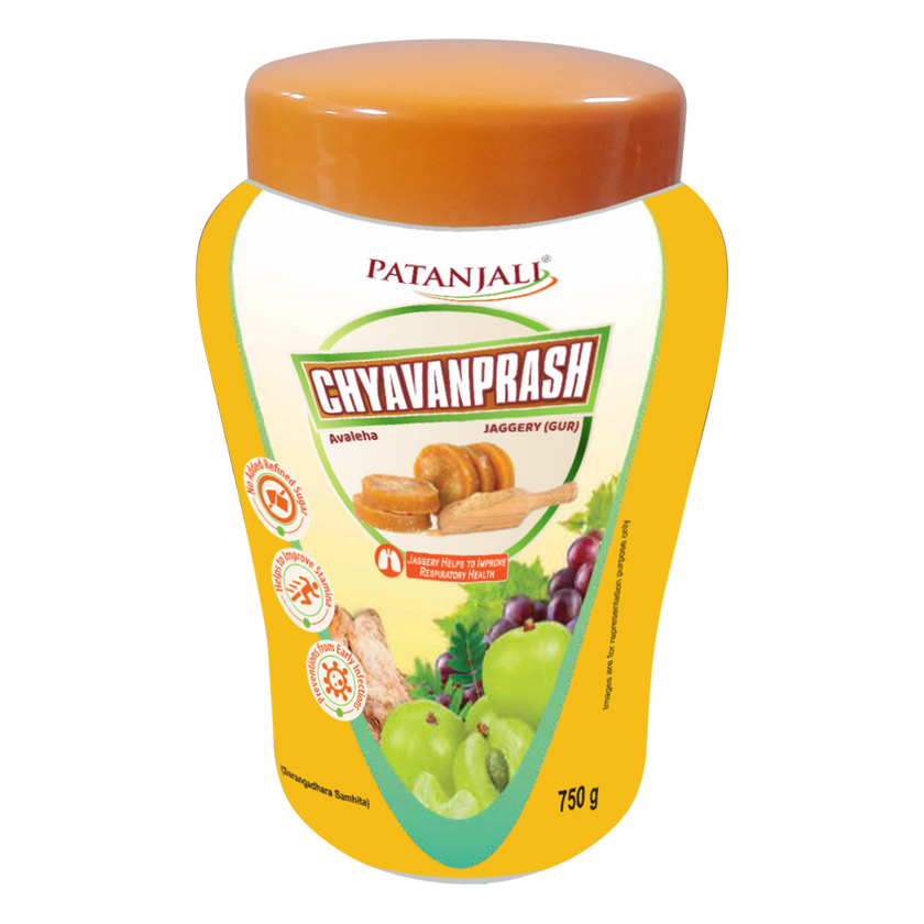 Patanjali Jaggery (Gur) Chyavanprash 750g