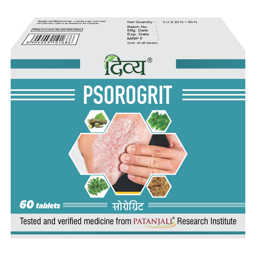 Divya Psorogrit 60 Tablets