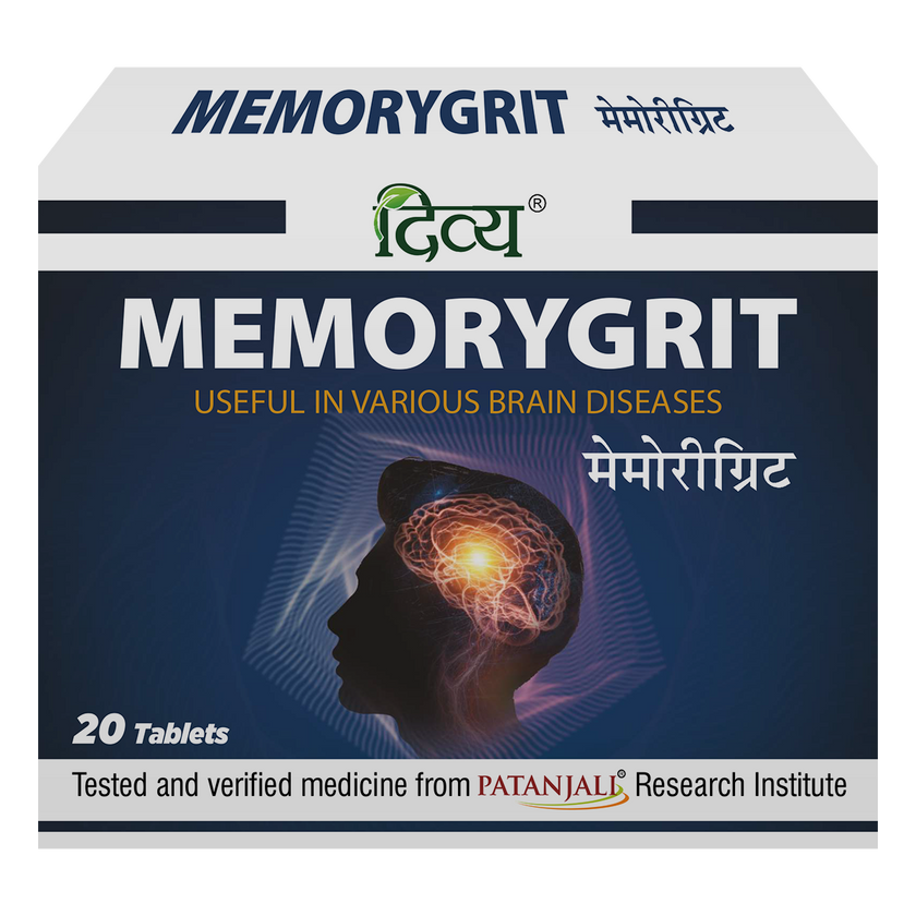 Patanjali Divya Memorygrit 20 Tablets