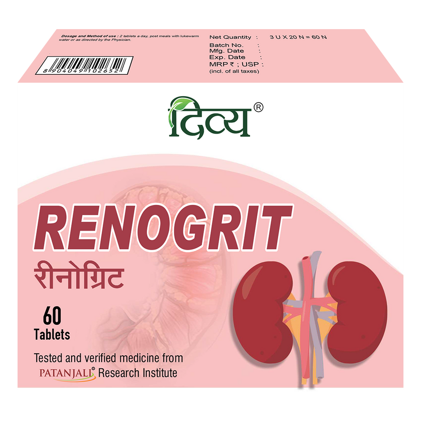 Patanjali Renogrit 60 Tablets