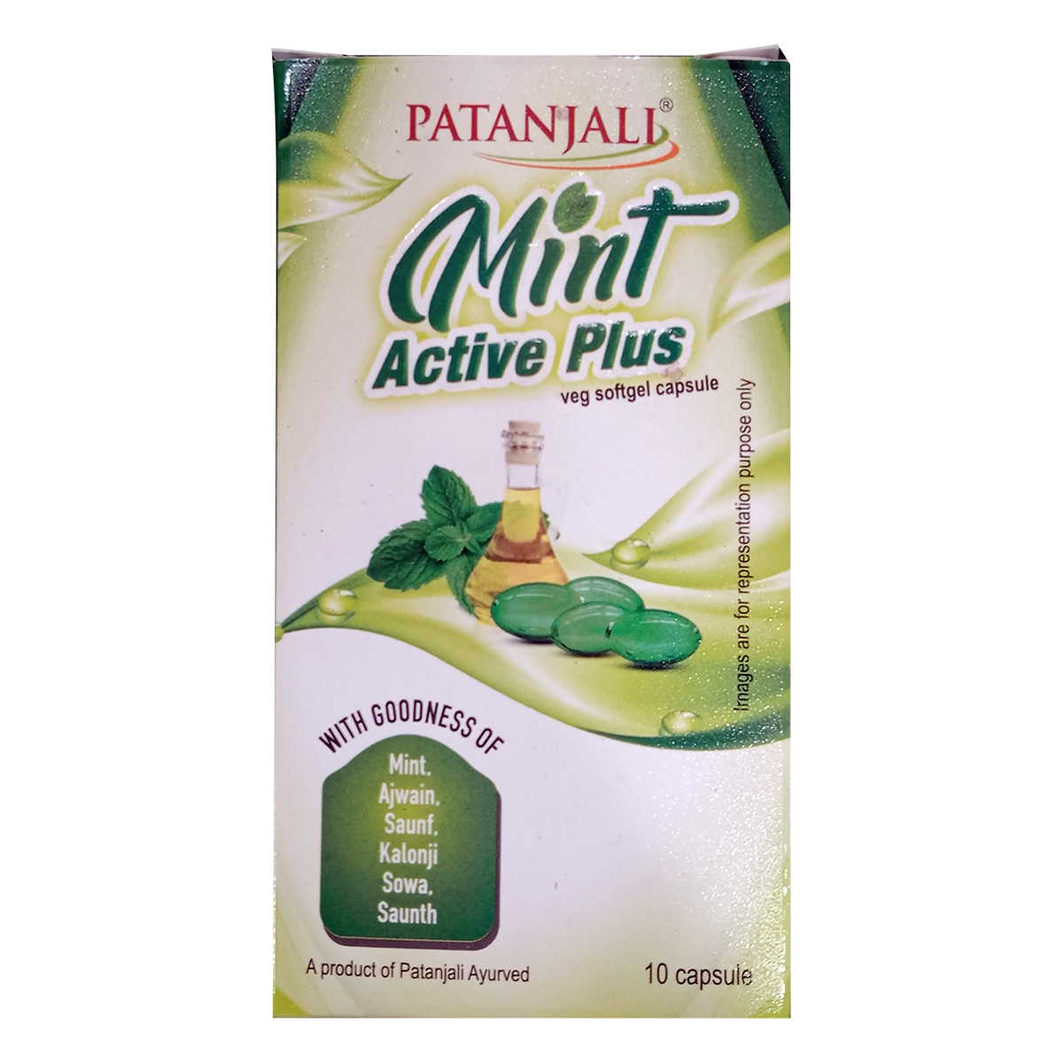 Patanjali Mint Active Plus 10 Capsules