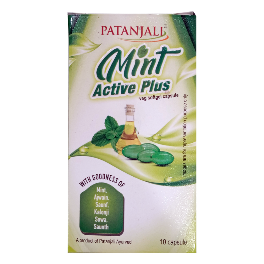 Patanjali Mint Active Plus 10 Capsules