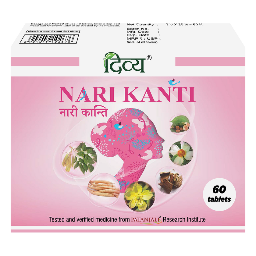 Patanjali Nari Kanti 60 Tablets