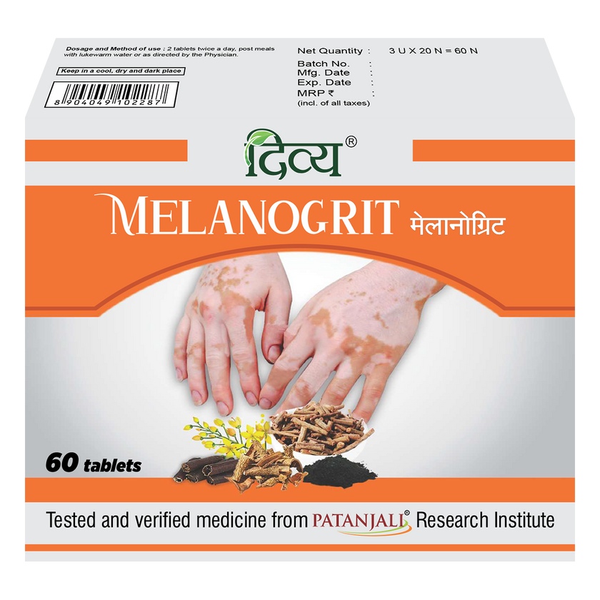 Divya Melanogrit 60 Tablets