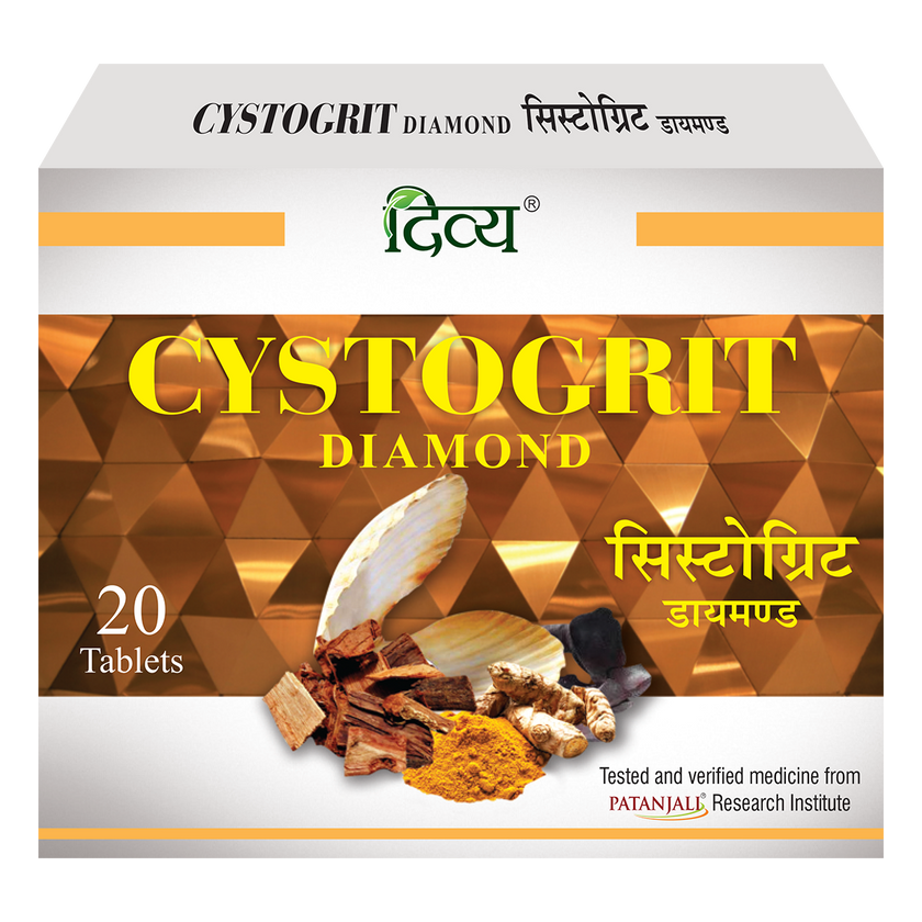 Divya Cystogrit Diamond 20 Tablets