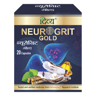 Divya Neurogrit Gold 20 Tablets