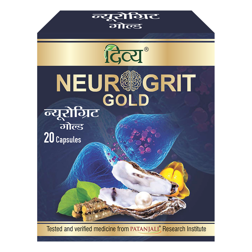 Divya Neurogrit Gold 20 Tablets