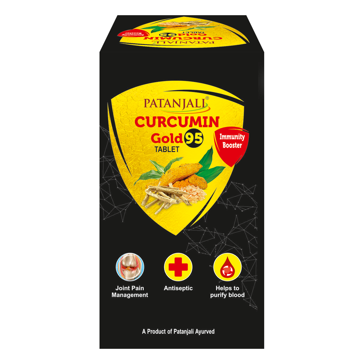 Patanjali Curcumin Gold 95 Tablet