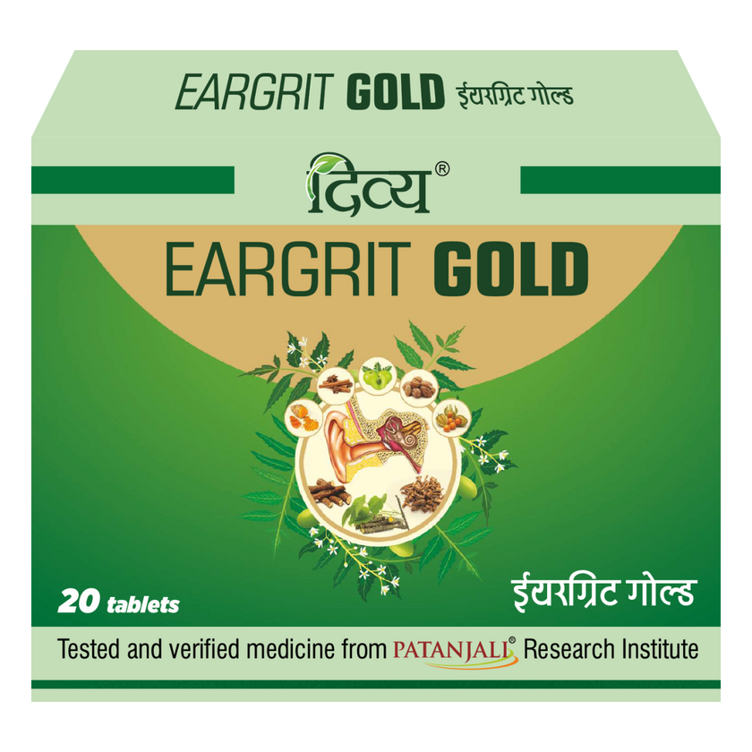 Patanjali Eargrit Gold 20 Tablets