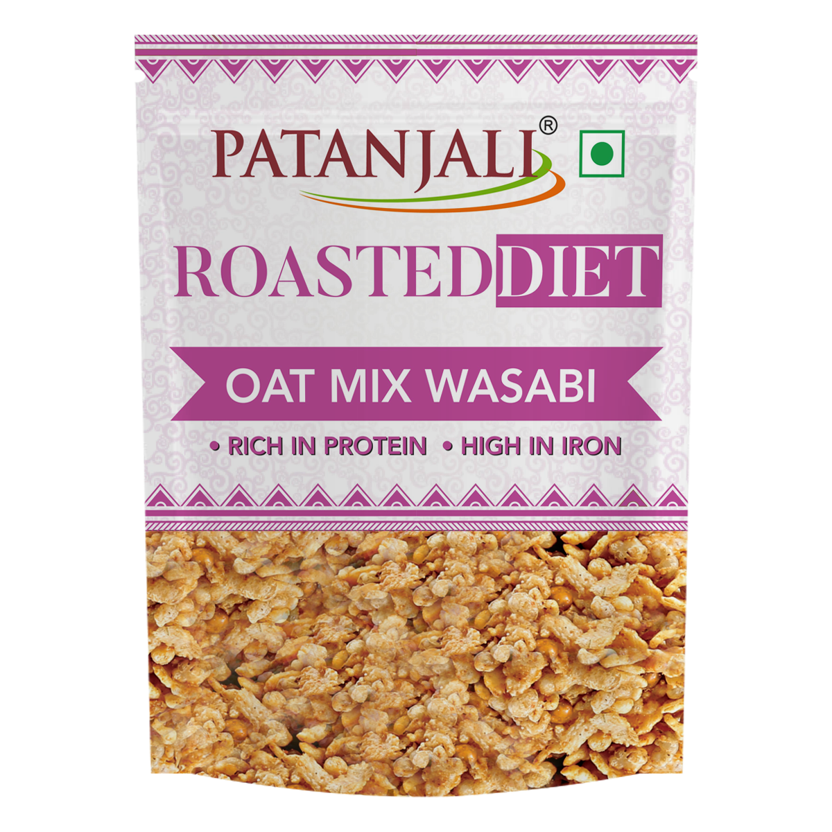 Patanjali Roasted Diet Oats Wasabi Mix 125g