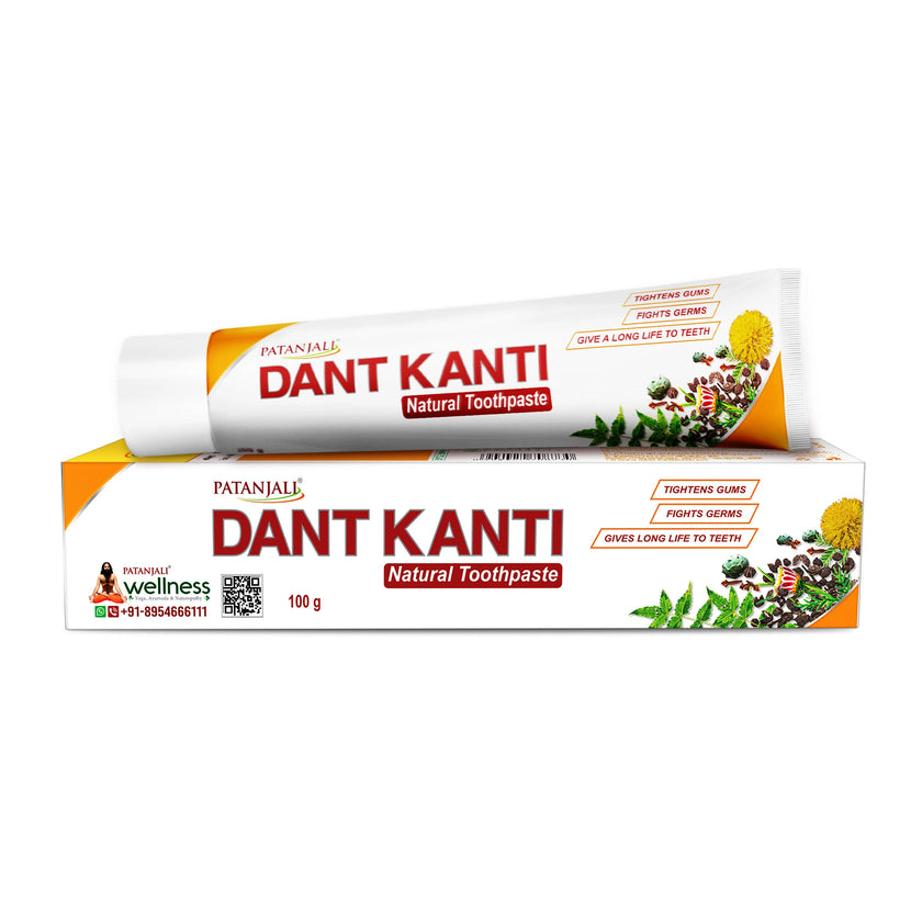 Patanjali Dant Kanti Toothpaste Cream 100g