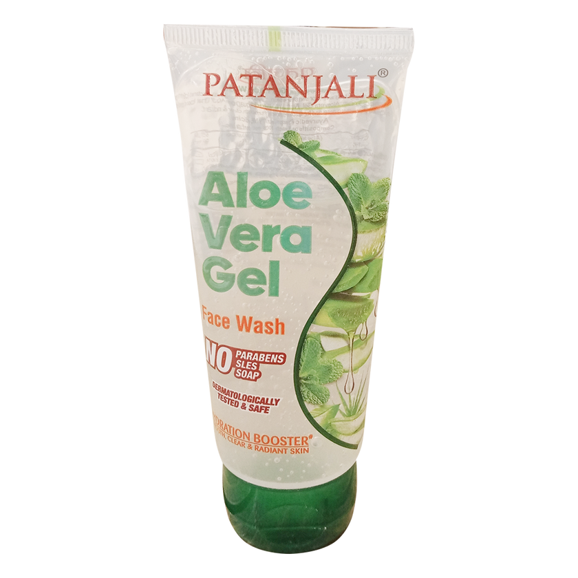 Patanjali Aloevera Gel Face Wash 60ml