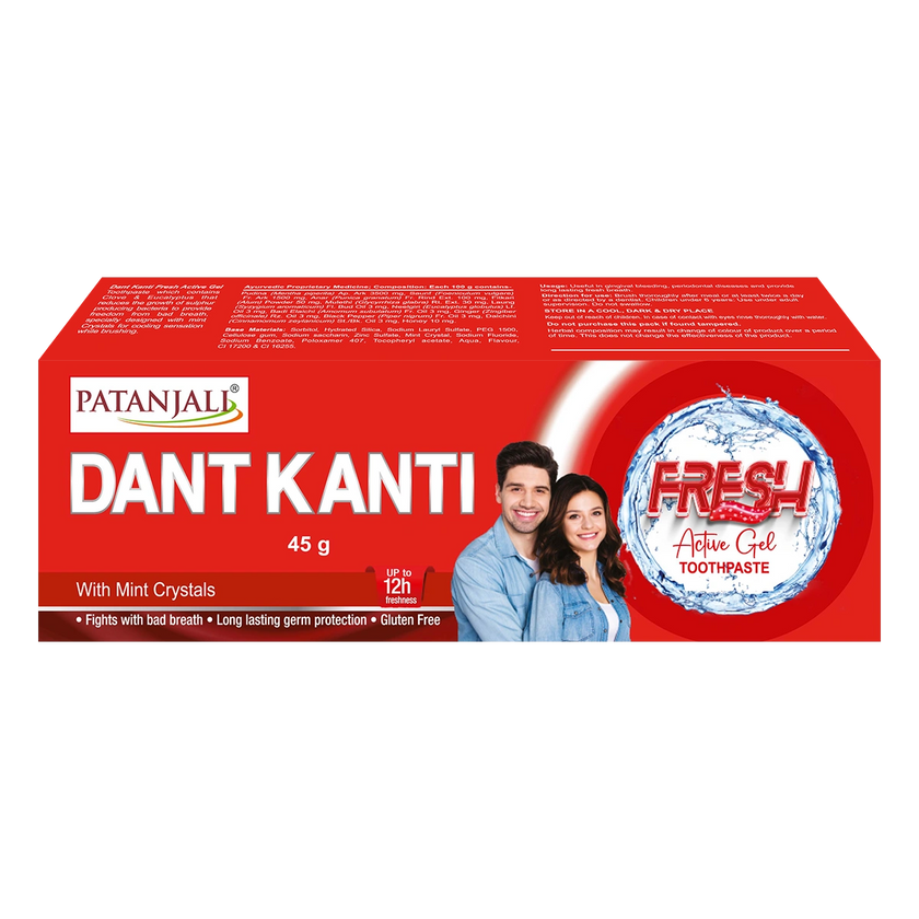 Patanjali Dant Kanti Fresh Active Gel 45g