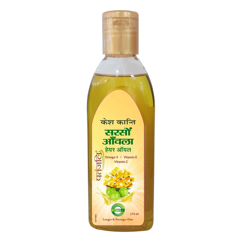 Patanjali Kesh Kanti Sarson Amla Hair Oil 175ml