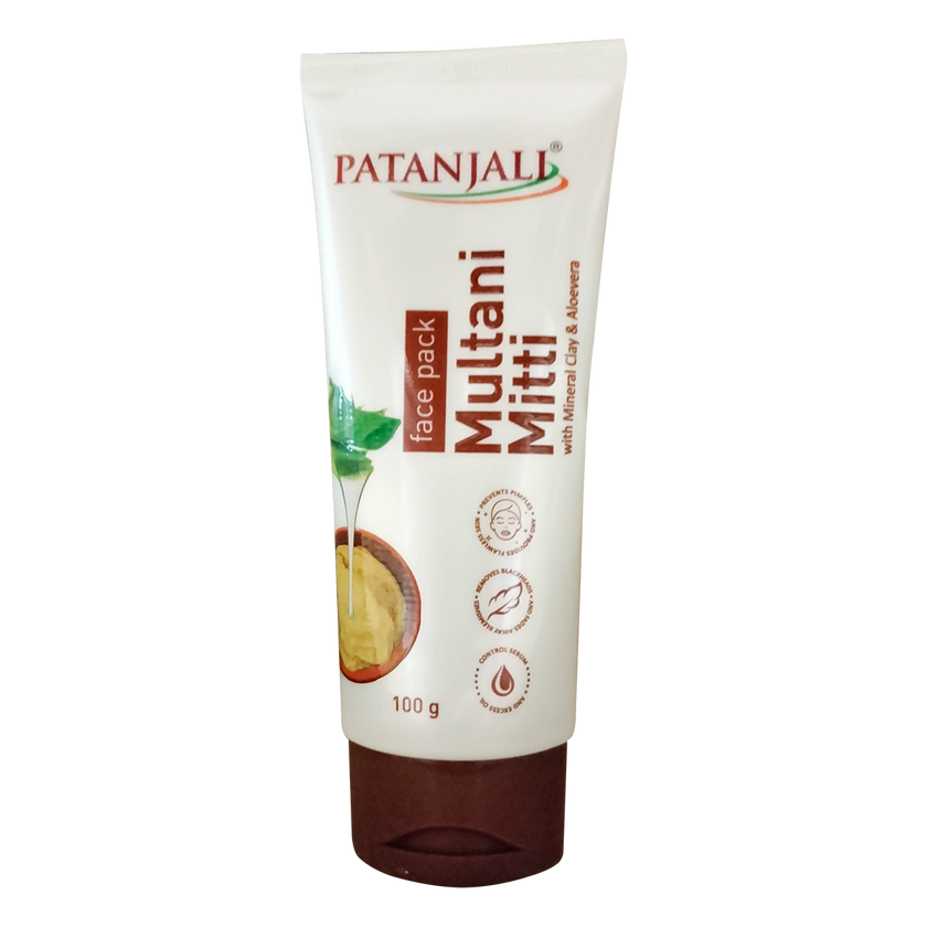 Patanjali Multani Mitti Herbal Face Pack 100g