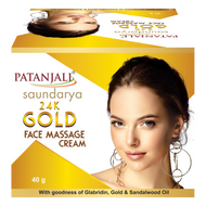Patanjali Saundarya Gold Face Massage Cream 40g
