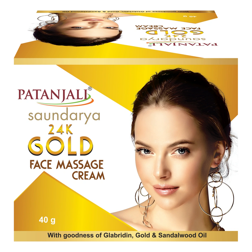 Patanjali Saundarya Gold Face Massage Cream 40g