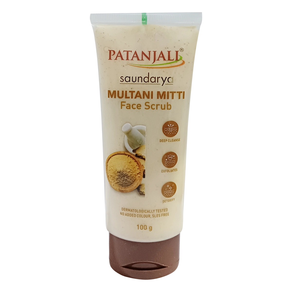 Patanjali Saundarya Multani Mitti Face Scrub 100g