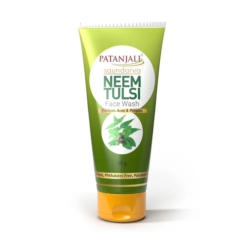 Patanjali Neem-Tulsi Herbal Face Wash 60g