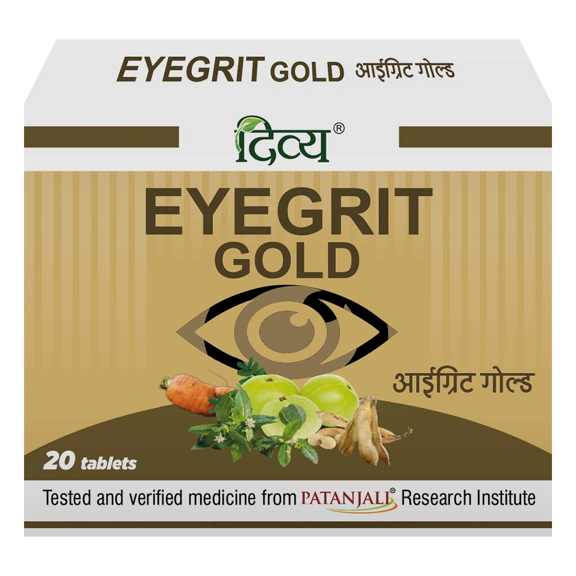 Divya Eyegrit Gold 20 Tablets