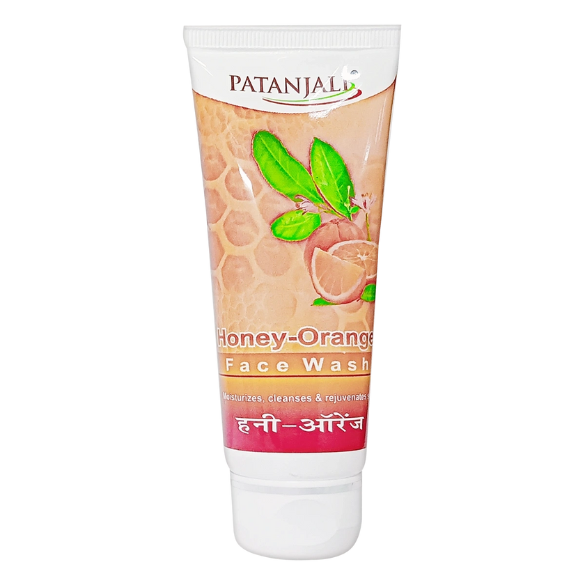 Patanjali Honey Orange Herbal Face Wash 60g