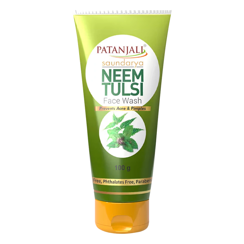 Patanjali Saundarya Neem Tulsi Face Wash 100g