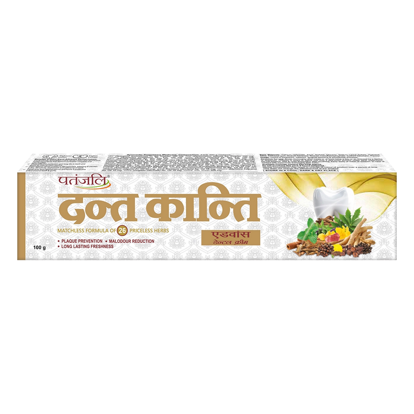 Patanjali Dant Kanti Dental Cream (Advance) 100g