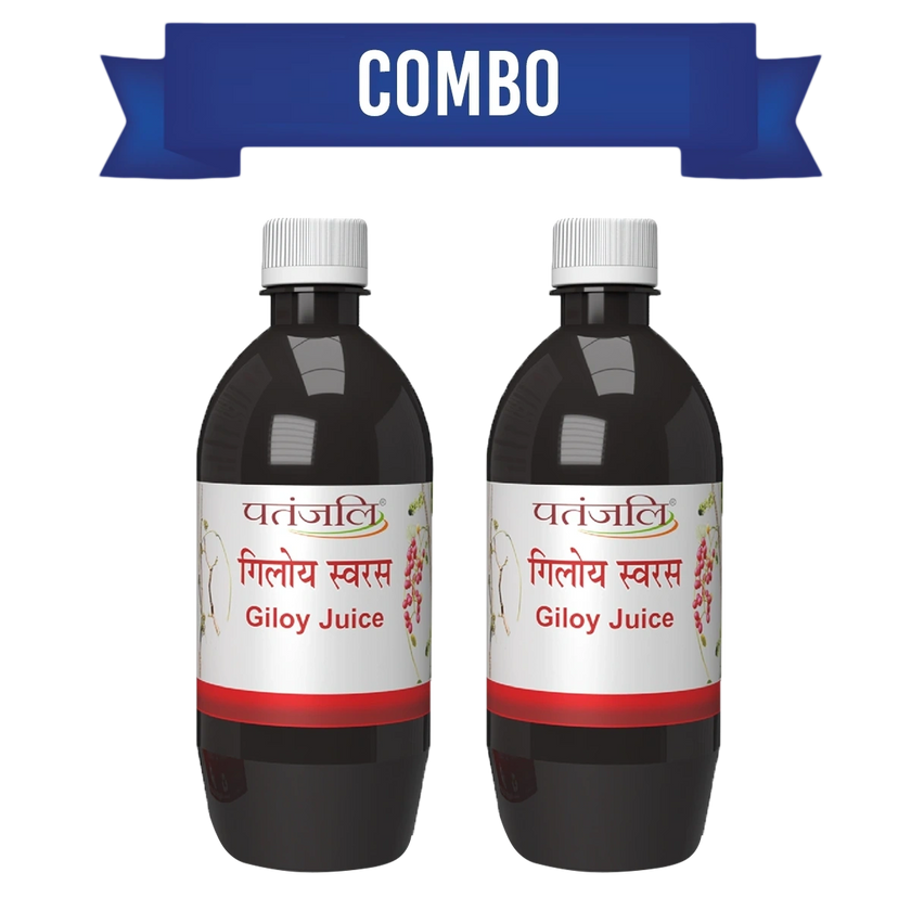 Patanjali Giloy Juice 500ml (Pack of 2)