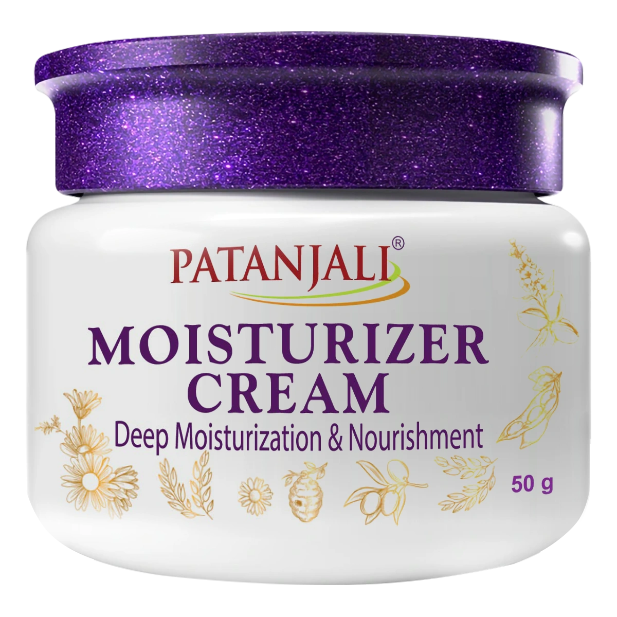 Patanjali Ayurvedic Moisturiser Cream 50g