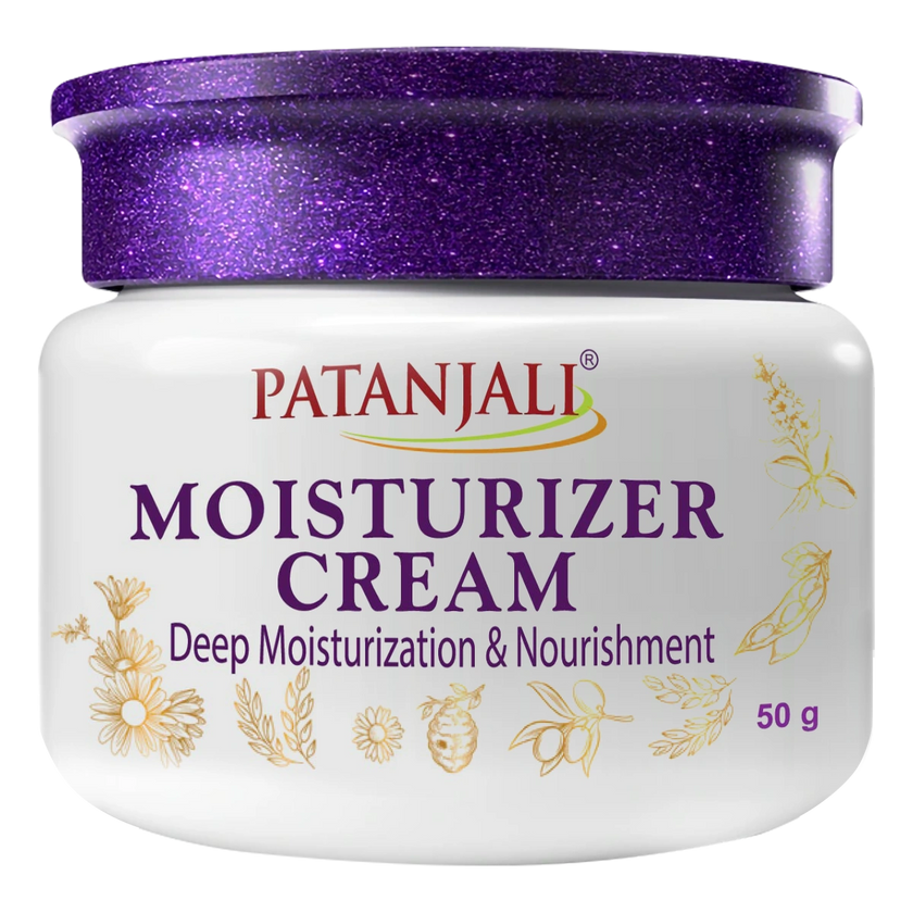 Patanjali Ayurvedic Moisturiser Cream 50g
