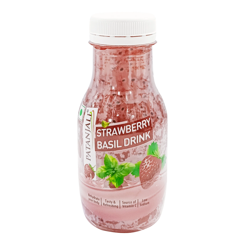Patanjali Strawberry Basil Drink 200ml