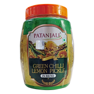 Patanjali Green Chilli Lemon Pickle 500g